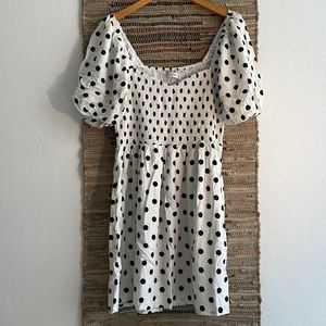 Faithfull the brand mini polka dot dress